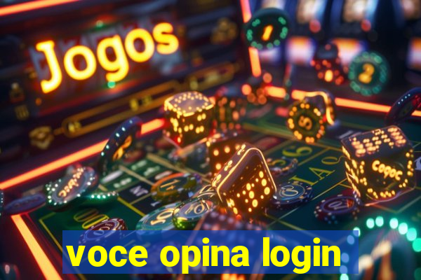 voce opina login